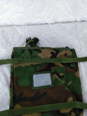  4 U.S.G.I Molle II Military Large Radio Pouch Woodland Camo Bag/Utility Bag • $11.99