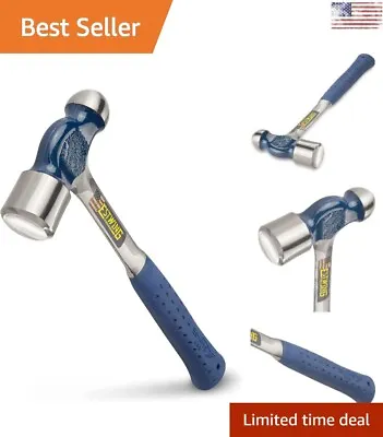 Ball Peen Hammer - Steel Construction Shock Grip - Versatile Metal Working Tool • $92.99