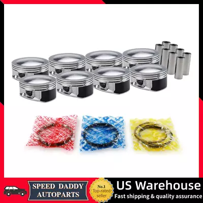 STD Pistons W/ Piston Rings Set For For 2003-2008 Chrysler Dodge Jeep Hemi 5.7L • $115.95