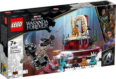 £14.99 • Buy LEGO 76213 Marvel King Namor’s Throne Room, Black Panther Wakanda Forever