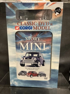 £9.99 • Buy M & S Classic DVD And Corgi Model- Story Of The Mini 50th Anniversary New Sealed