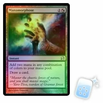 FOIL MANAMORPHOSE Modern Masters Magic MTG NM L3 • $10.27