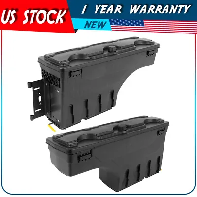 Truck Bed Swing Storage Tool Box For Toyota Tacoma 2005-2022 Left + Right Side • $161.49