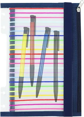 Discbound Notebook Elastic Band Pen Holder Junior Size Disc Bound Planner Cover • $10.58