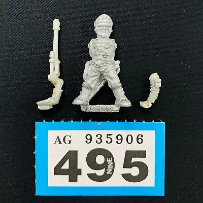 $35.94 • Buy Commander Lasgun Guardsman Imperial Guard Rogue Trader Warhammer 40k Metal