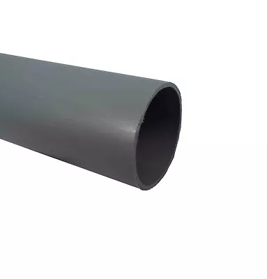 50mm (2 ) Plastic Push-Fit Waste Pipe | 500mm Length | Physical OD 54mm • £7.99