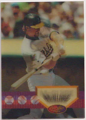 1994 Sportflics #4 Mark McGwire Oakland Athletics • $1.08