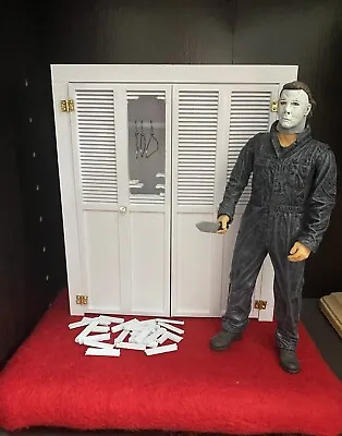 Michael Myers Custom Figure Diorama Horror Halloween Display Jason Freddy Chucky • $249.78