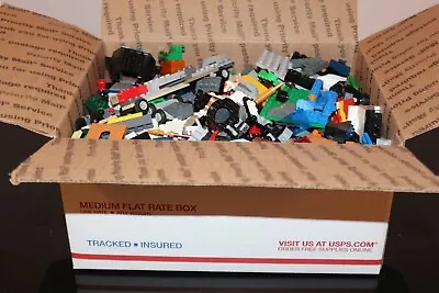 5 LBS LEGO LOOSE LOT PARTS BRICKS  PIECES FROM VARIOUS SETS Medium Flat Rate Box • $9.99