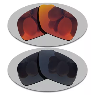 Fire Red&Grey Black Replacement Lenses For-Oakley Dispatch 1 Polarized • $15.56