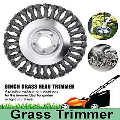 8 Inch Steel Wire Trimmer Head Grass Brush Cutter For Lawn Mower Whipper Snipper • $23.99