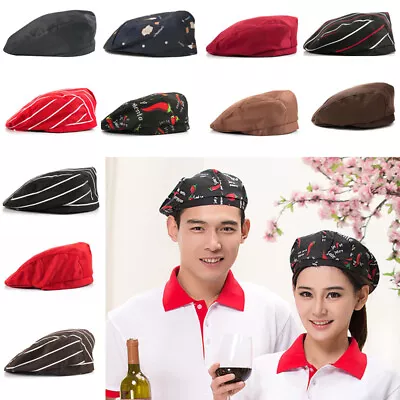 Chefs Hat Chefs Skull Cap Chef Cap Chef Hat Professional Catering Butchers Hat A • £4.67
