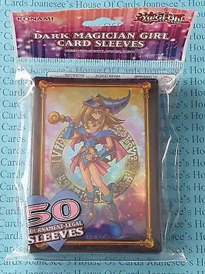 Dark Magician Girl Card Sleeves  X 50  Yu-gi-oh! Konami Deck Protectors • £6.99