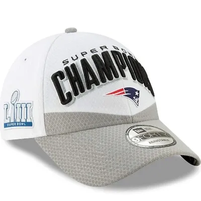 New England Patriots 2019 New Era Super Bowl LIII Champions Locker Room Hat Cap  • $12.99