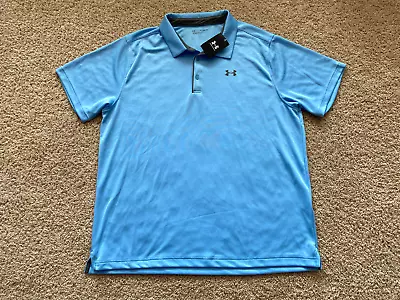 Under Armour Tech Golf Polo Shirt Men 3XL 1290140 • $29.95