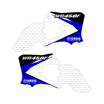 WR450F 2003-2006 Shroud Graphics White • $65