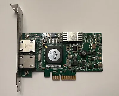 Broadcom BCM95709A0907G Dual Port Gigabit Ethernet PCIe Network Adapter Card NIC • £12