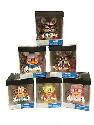 Disney Vinylmation Nerds Set Of 6 New Sealed Box 3  Collectible Figures • $69