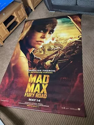 £250 • Buy Mad Max Fury Road Massive Rare Movie Promotional Poster / Man Cave