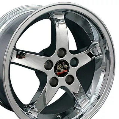 17  Rim Fits Ford Mustang Cobra R DD Chrome 17x9 Wheel • $216.75