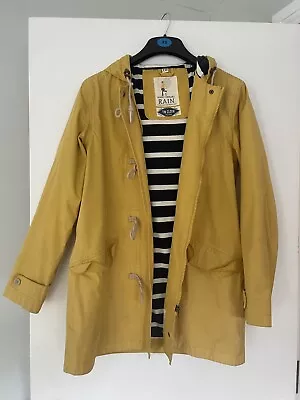 Seasalt Cornwall Mustard Yellow Raincoat • £10