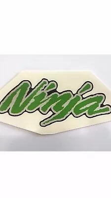 Kawasaki Ninja Decal Genuine Green/Silver/Black Part No 56054-1641 • £11.50