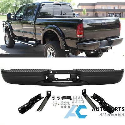 OE Style Primer Black Rear Step Bumper For 1997-2003 Ford F150 Styleside Only • $229.99