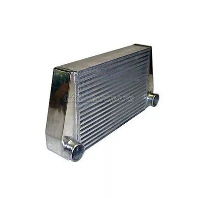 $270.11 • Buy Turbo FMIC V-Mount Aluminum Intercooler 24x12x3.5 Works For Many Cars And Trucks