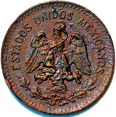 Mexico 20 Centavos 1920 MO KM#437 ESTADOS UNIDOS MEXICANOS • $171