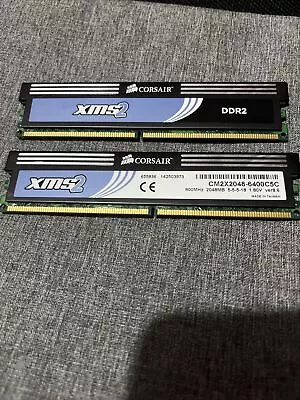 CORSAIR XMS2 4GB (2x 2GB) DDR2 CM2X2048-6400C5 800MHz • £12