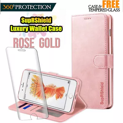 $9.95 • Buy For IPhone 15 14 13 12 Pro Max 7 8 Plus SE XS XR Wallet Case Leather Flip Cover
