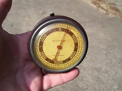 $52 • Buy 1940s Antique Taylor Auto Altimeter Accessory Gm Vintage Chevy Ford Hot Rod 48