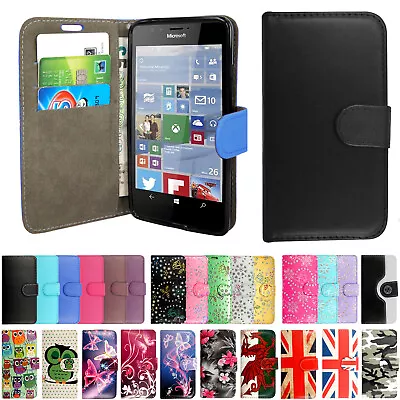 Leather Wallet Case For Nokia/Microsoft Lumia 640 550 540 532 950 520 Flip Cover • £2.99