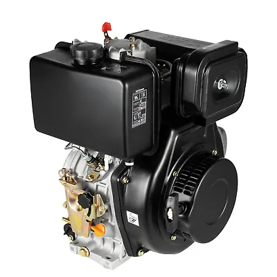 10HP 4 Stroke Diesel Engine Heavy Duty Single Cylinder 418CC Air-Cooled • $449.10