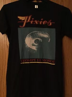 Pixies - “Trompe Le Monde” - Black Shirt - S - Tultex • $150
