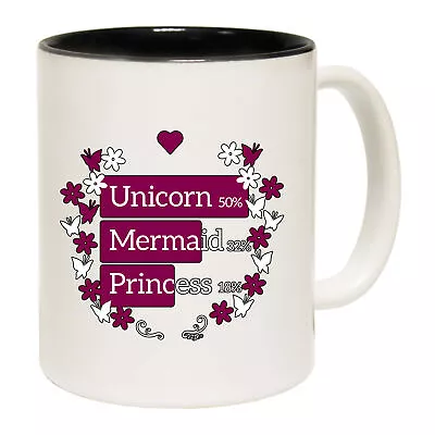 Unicorns Mermaid Princess GIFT BOXED Funny Mugs Novelty Coffee Mug Cup • $21.95