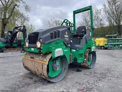 2014 Hamm HD12VV 47  Smooth Drum Vibratory Ride On Roller Compactor Bidadoo • $3000