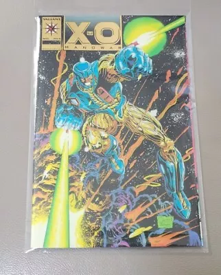 RARE! X-O Manowar #0 (Gold Edition) Chromium Cover 1993 Valiant Comic • $54.99