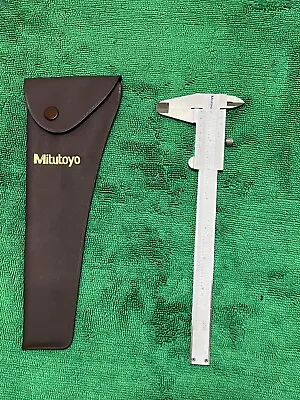 Mitutoyo Vernier Caliper 6  With Pouch Made In Japan • $100