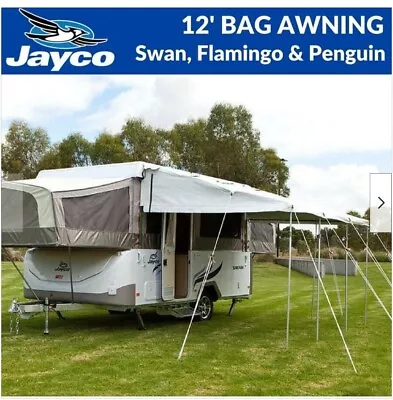 12 Ft Jayco Bag Awning For Camper Trailer - Suits Jayco Swan & Swan Outback • $650