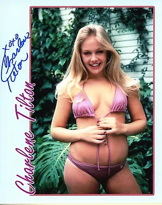 Charlene Tilton Autographed 8x10 Dallas   Free Shipping   #4 • $30