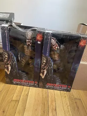 X2 NECA 1/4 Quarter Scale: Predator 2 City Hunter (Unmasked) NEW OPEN BOX Damage • $256.06