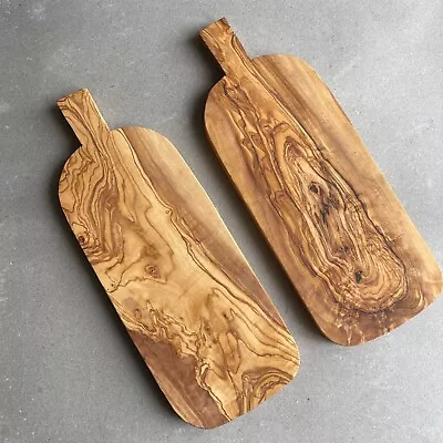 Rustic Olive Wood Chopping / Cheese Board - 37cm X 14cm X 2cm (F2CP37) • £11