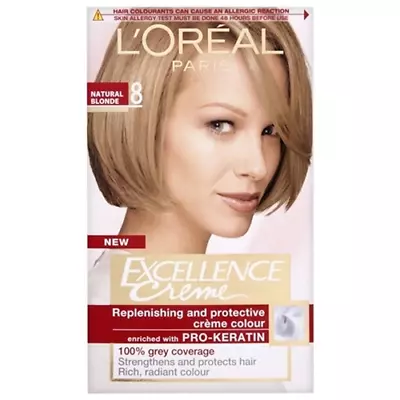 L'Oreal Paris Excellence Creme Permanent Hair Dye - Choose Your Shade & Pack • £11.29