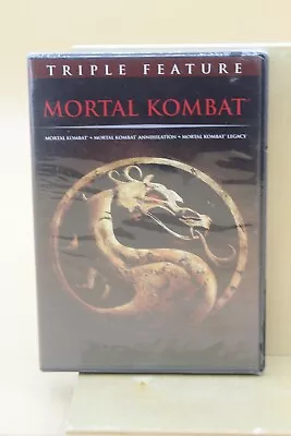 Mortal Kombat + Annihilation Legacy DVD Trilogy Triple Feature BRAND NEW SEALED • $7.20