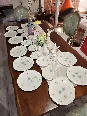 Vintage Franciscan Atomic Starburst Dishes • $423