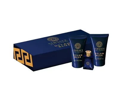 Versace Pour Homme Dylan Blue By Versace 3 Piece Mini Gift Set • $25.99