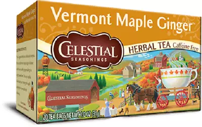 Celestial Seasonings Tea Vermont Maple Ginger • $9.95