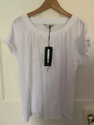 M &S Autograph White Blouse T-shirt Size 18 • £8.70