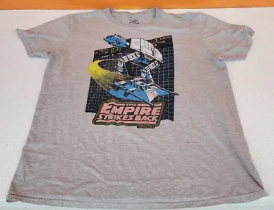 $7.50 • Buy Funko Pop! Star Wars 40th Empire Strikes Back AT-AT Large Gray Graphic T Shirt
